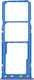 Replacement Sim Card Tray Galaxy A50 Blue