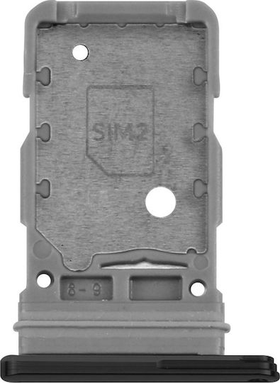 Replacement Sim Card Tray Samsung Galaxy S21 Ultra Black