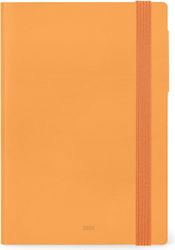 Legami Milano Weekly Agenda 2025 Orange 12x18cm