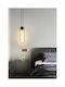 Home Lighting Ello Κρεμαστό Φωτιστικό Μαύρο LED με Ρυθμιζόμενο Λευκό Φως 20x5x100εκ.
