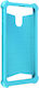 Universal Faux-leather Shock Absorbing Case 5.3" 5.5" Smartphones – Blue