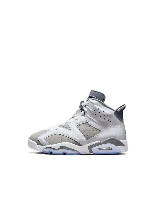 Jordan Air Jordan 6 Retro Ανδρικά Μποτάκια White / Medium Grey / Cool Grey