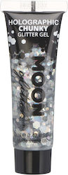 Moon Creations Glitzer Silber 12ml