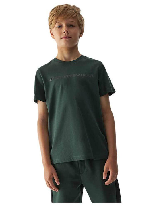 4F Tricou pentru copii Verde