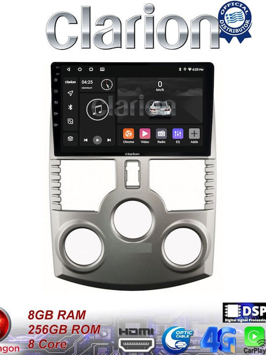Clarion Sistem Audio Auto pentru Daihatsu Terios 2007> 2018 (Bluetooth/USB/WiFi/GPS/Apple-Carplay/Android-Auto) cu Ecran Tactil 9"