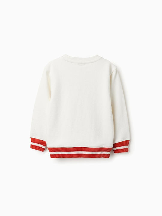 Zippy Kinder Sweatshirt Eκρού