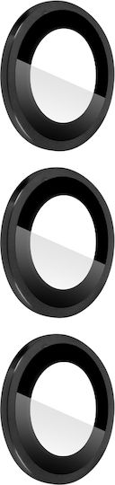 Протектор за камера Galaxy S23 S23 Plus закалено стъкло 9h 0.4mm черен контур