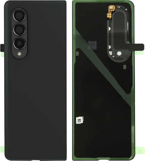 Battery Cover Galaxy Z Fold 3 Back Panel Original Samsung Green
