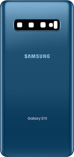 Капак за батерия Clappio Galaxy S10 Замяна Син