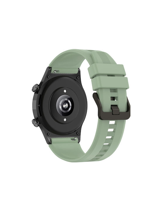 Curea Honor Watch GS3 Soft Touch Silicon Verde Deschis