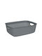 5Five Storage Basket Plastic Gray 10lt 1pcs