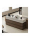 Συρταριέρα Креватокамарас Дървена Sonlen Walnut-beige 120x40x72бр