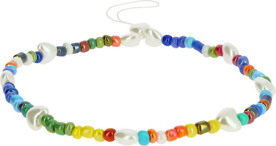 Handyschmuck Armband Perlen Herzen Kollektion Sommer Weiß