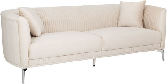 Three-Seater Velvet 220x96x73 cm