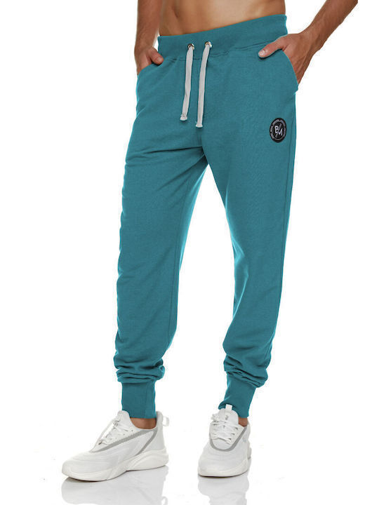 Bodymove Men's Sweatpants with Rubber Petrol