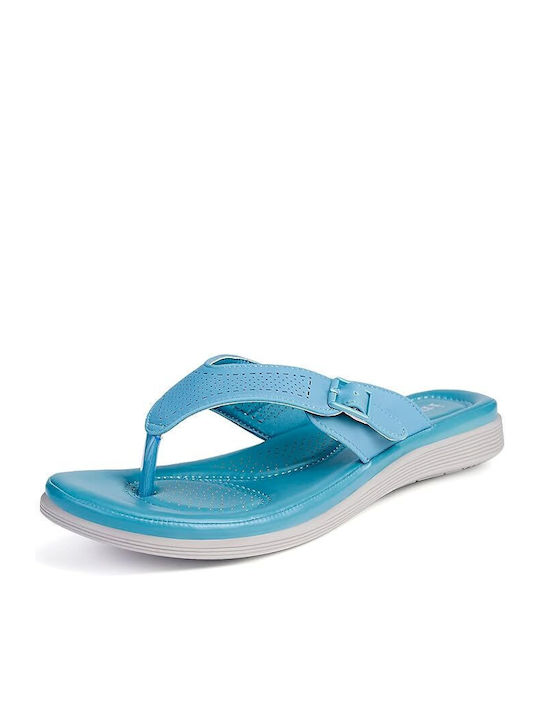 Gaatpot Women's Flip Flops Blue