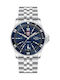 Luminox Sport Timer Ανδρικό Ρολόι 42mm Μπαταρίας με Ασημί Ατσάλινο Μπρασελέ