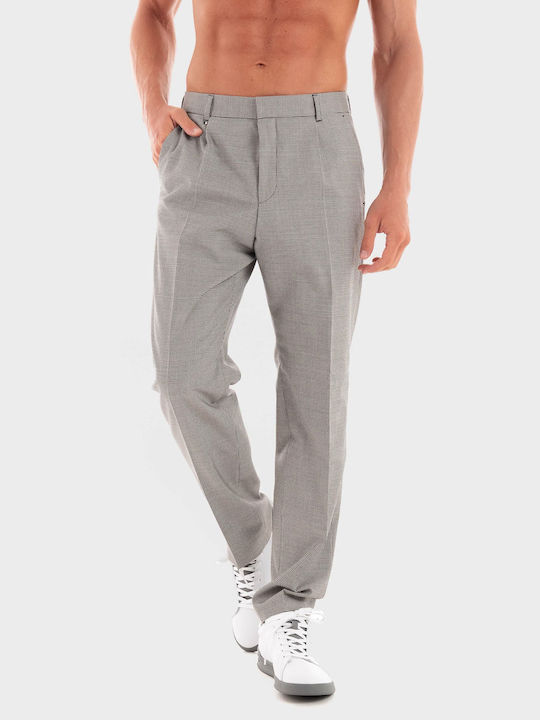 Hugo Boss Men's Trousers in Relaxed Fit Gray