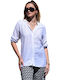 Women's Long Sleeve Shirt white