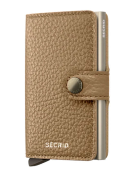Secrid Miniwallet Ανδρικό Πορτοφόλι Καφέ