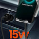 Car Phone Mount 3-in-1 Induction 15w Charger 360° Rotation Linq