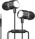 Linq Earphones 3.5mm In-ear Jack Microphone Black