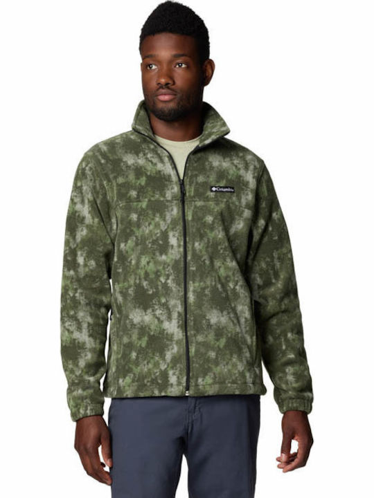 Columbia Steens Mountain Men's Cardigan Greensc...