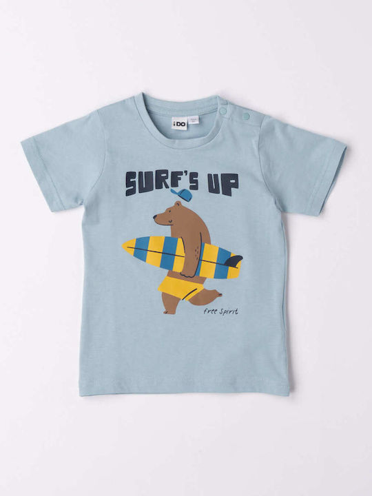 iDO Kids T-shirt Light Blue