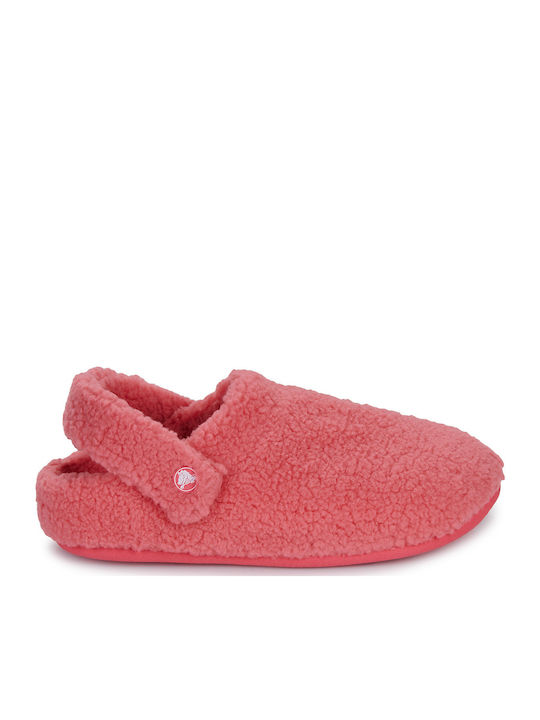 Crocs Classic Cozzzy Winter Women's Slippers Pink