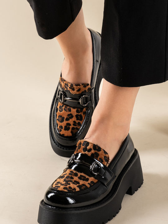 Damen Loafers in Schwarz Farbe