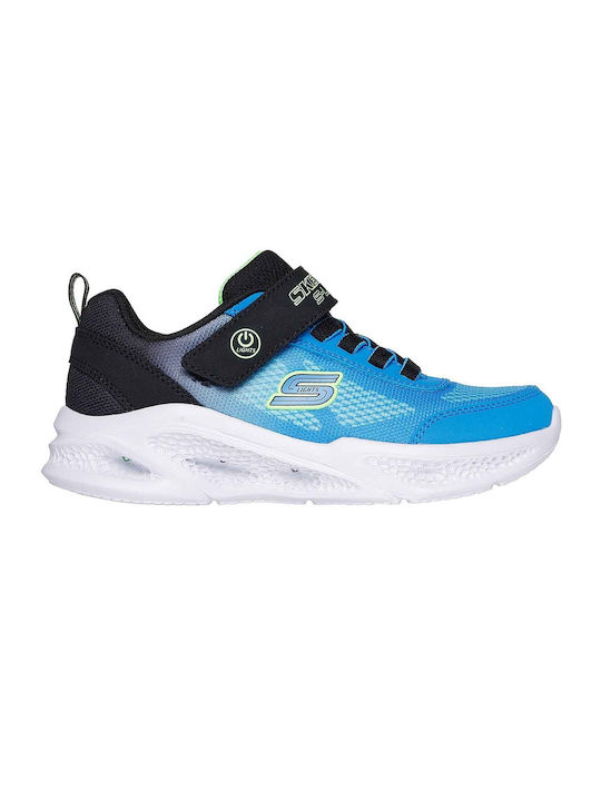 Skechers Παιδικά Sneakers με Φωτάκια Μαύρα