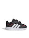 Tensaur Kinder Sneakers mit Klettverschluss Schwarz