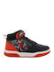 Kids Sneakers High Anatomic with Scratch & Lights Black