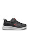 MEMORY ABEL 2 V Kids Sneakers Anatomic with Scratch Black
