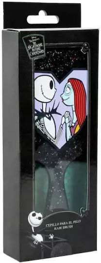 Nightmare Before Christmas Hairbrush Jack & Sally