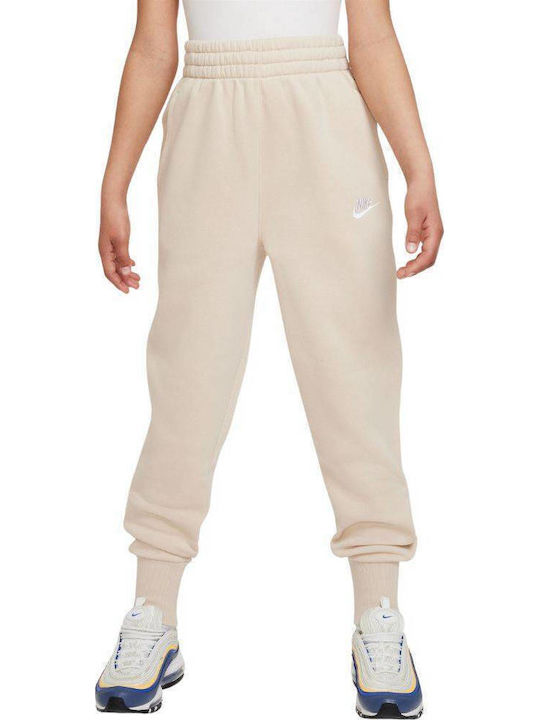 Nike Kids Sweatpants Ecru SPORTSWEAR CLUB