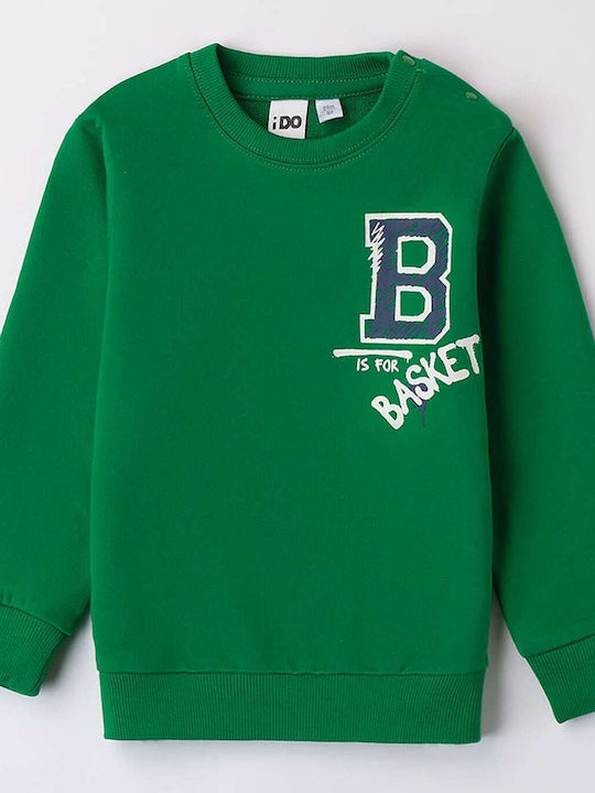 iDO Hanorac pentru copii GREEN Sweatshirt