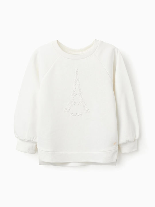 Zippy Kids Sweatshirt Ecru