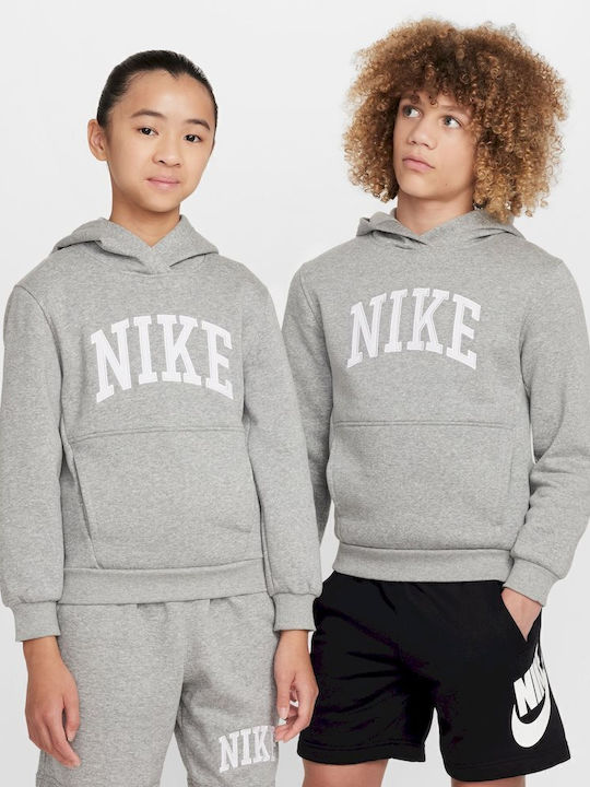 Nike Fleece Παιδικό Φούτερ με Κουκούλα και Τσέπ...