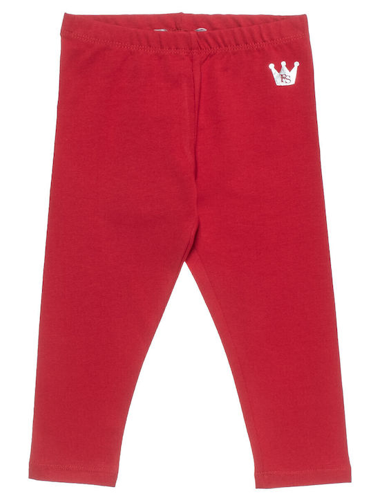 Alouette Kids Legging Long Red Glossy