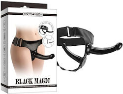 Virgite Harness with Double Dildo in Black Color