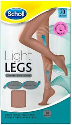 Scholl Light Legs Pantyhose Beige