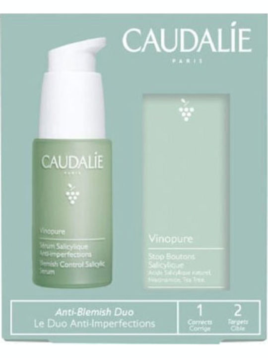 Caudalie Vinopure Σετ Περιποίησης για Κατά της Ακμής 2τμχ
