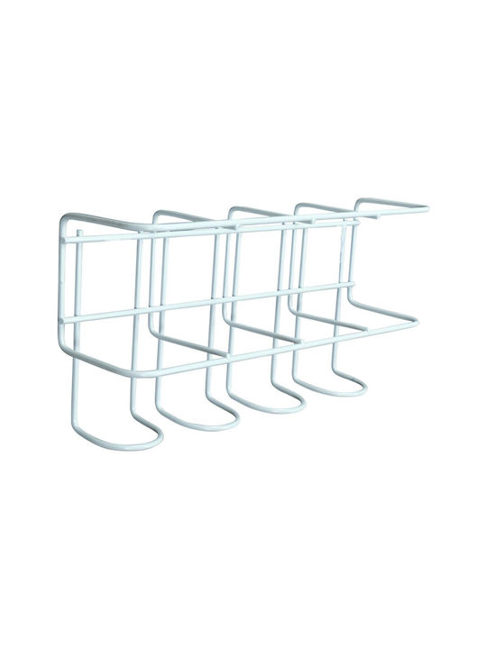 Uncle George Metallic White Umbrella Rack 26.5x...