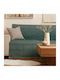 Borea Solana Three-Seater Sofa Throw Chenille 180x300cm Green