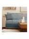 Borea Babylon Ριχτάρι Πολυθρόνας Chenille 180x180εκ. Πετρόλ 032417105069