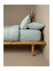 Sunshine Cotton Feelings 151 Σετ Σεντόνια Υπέρδιπλα με Λάστιχο 170x205+30εκ. Aqua (4τμχ)