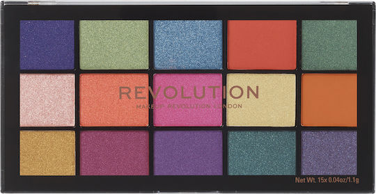 Revolution Beauty Eye Shadow Palette Matte in Solid Form Passion For Colour 16.5gr
