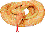 Plush Golden Snake Mascot 200 cm