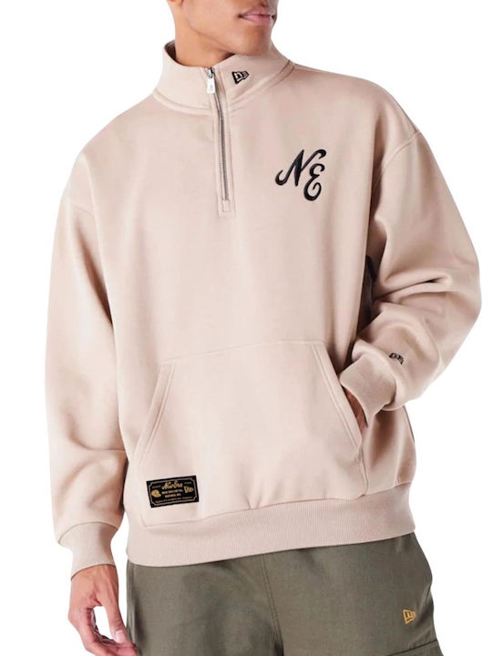 New Era Herren Sweatshirt Beige